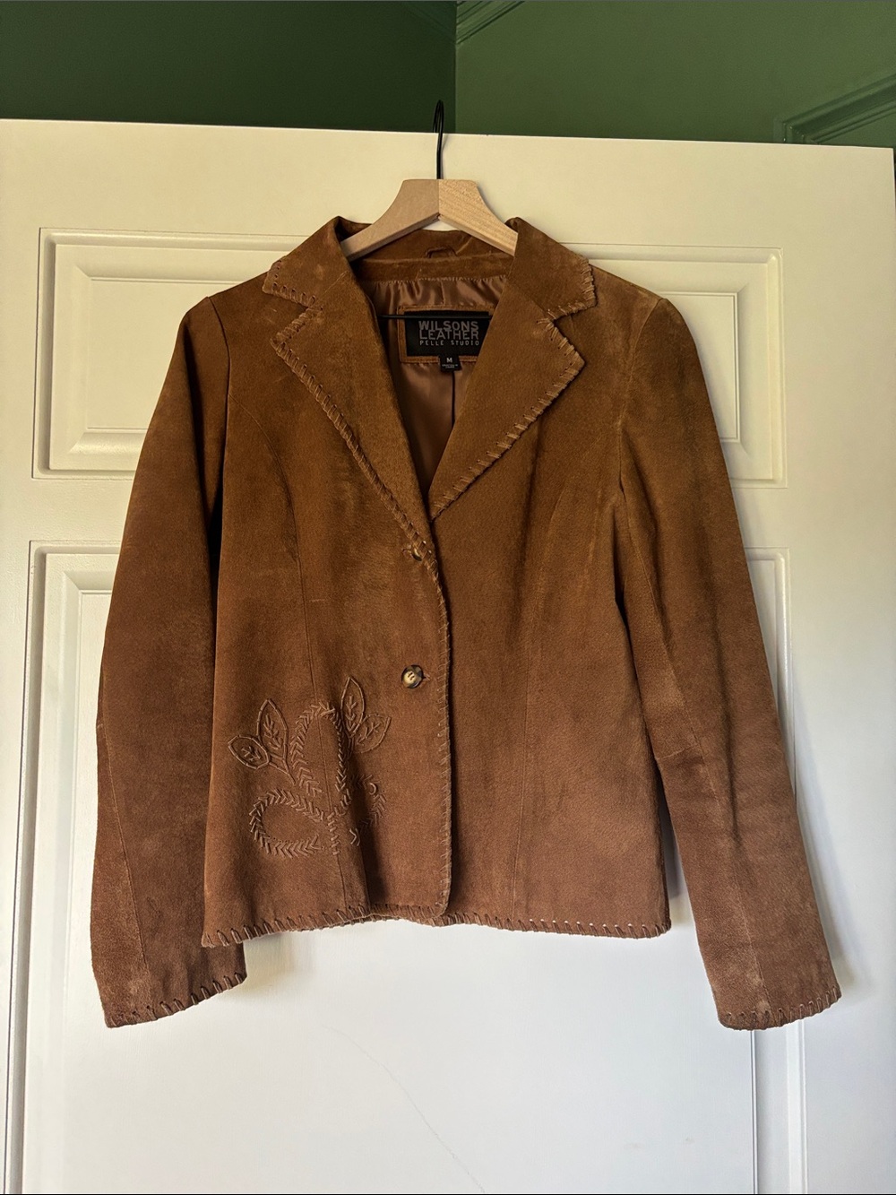 Wilson’s Leather Suede Blazer